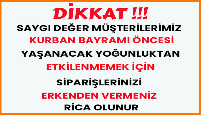 <h1><font color=RED>KURBAN BAYRAMI</font color></h1> 