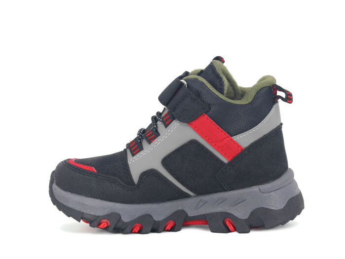 Abay Patik 02 Bot Siyah - Füme - Kırmızı - 2