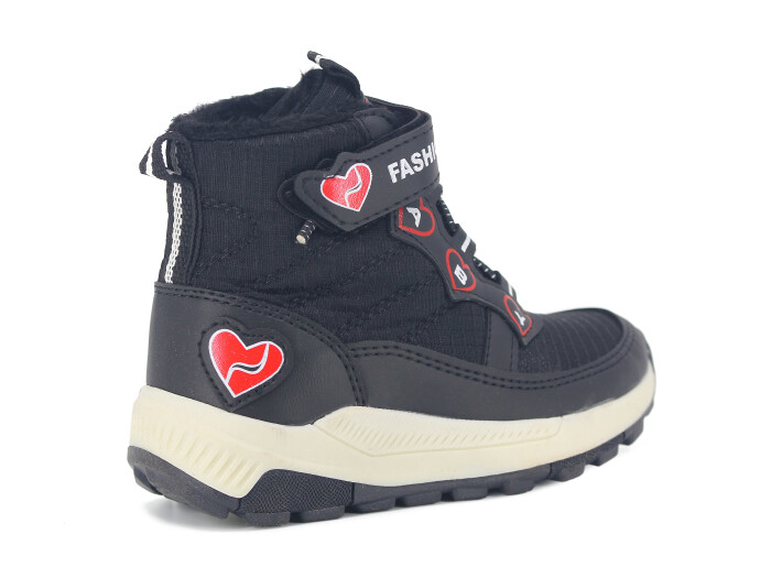 Abay Patik 02 Bot Siyah - Kırmızı - Beyaz - 3