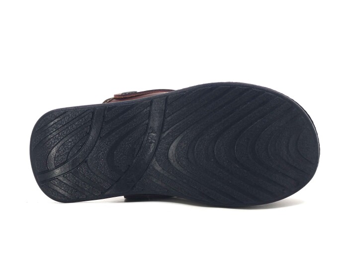 Akım Filet 701-1 Kapalı Joker Döngülü Terlik Kahve Mat - 3