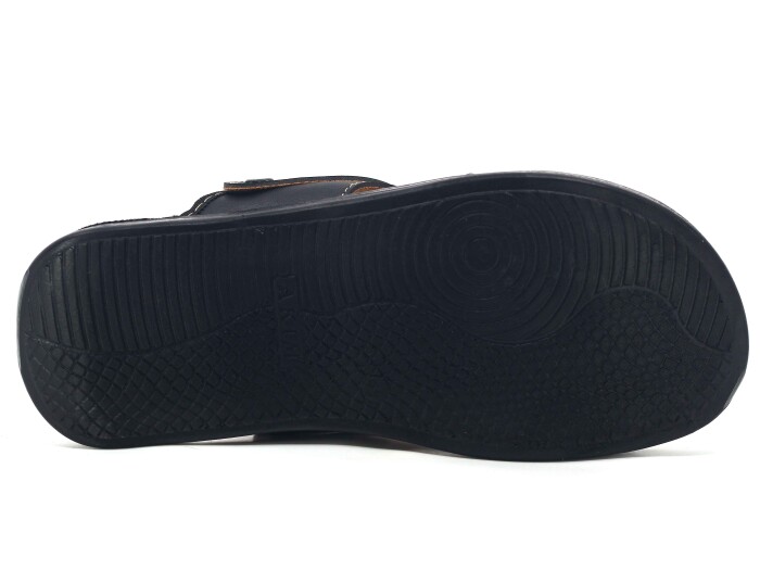 Akım Merdane 900-1 Açık Joker Döngülü Terlik Siyah Mat - 3