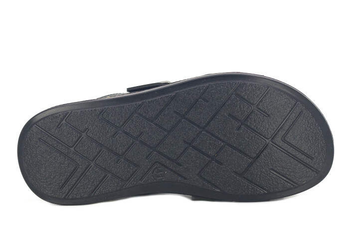 Akım Merdane 952-7 Campüs Çapraz Tokalı Dikişli Kutulu Günlük Terlik Siyah - 3