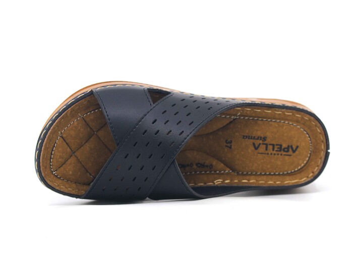 Akım Zenne 463-10 Sırma Kutulu Günlük Terlik Siyah - Akım (1)