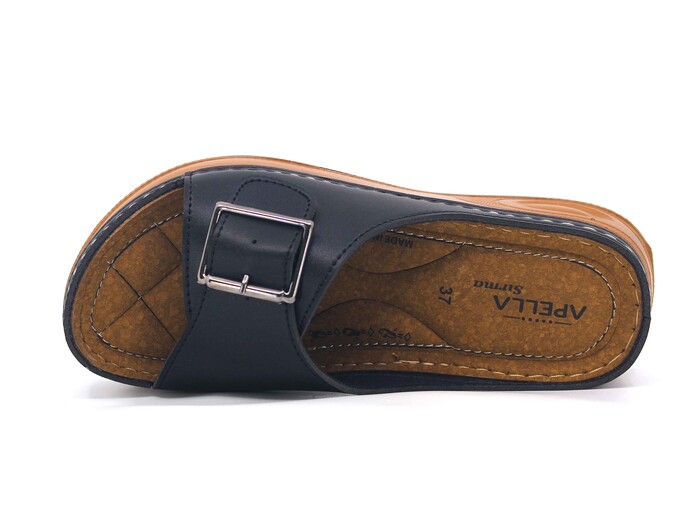 Akım Zenne 463-5 Sırma Kutulu Günlük Terlik Siyah - Akım (1)