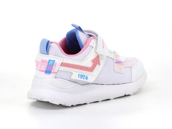 Alessio Filet 020 Anorak Spor Ayakkabı Beyaz - Pembe - 6