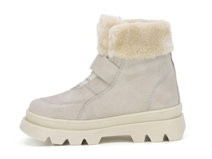 Alessio Filet 2317 Peluşlu Cırtlı Renkli Taban Bot Bej - Alessio (1)