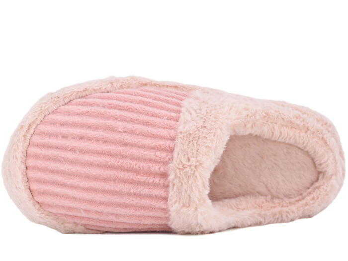 Almina Zenne 2025 Kombin Peluş Kapalı Atom Ev Terliği Pembe - 2