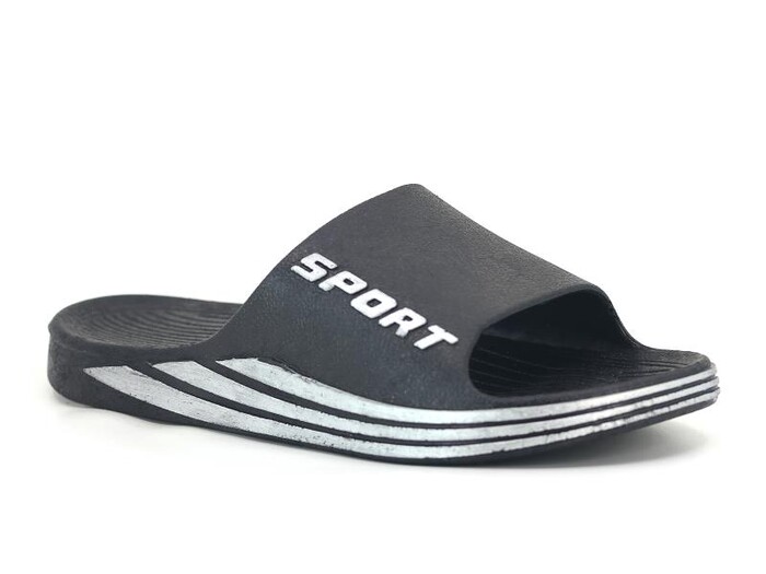 Altınyıldız Merdane Sport CCS Poşetli Kaydırmaz Terlik Siyah - Gri - 1