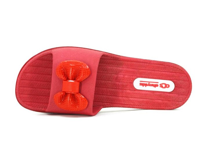 Altınyıldız Zenne Fiyonklu Poşetli Kaydırmaz Terlik Kırmızı - Altınyıldız (1)