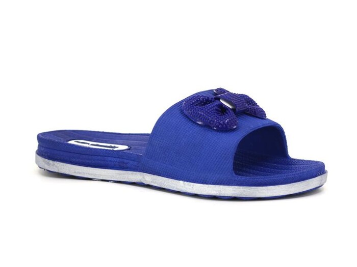 Altınyıldız Zenne Fiyonklu Poşetli Kaydırmaz Terlik Lacivert - Altınyıldız