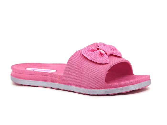 Altınyıldız Zenne Fiyonklu Poşetli Kaydırmaz Terlik Pembe