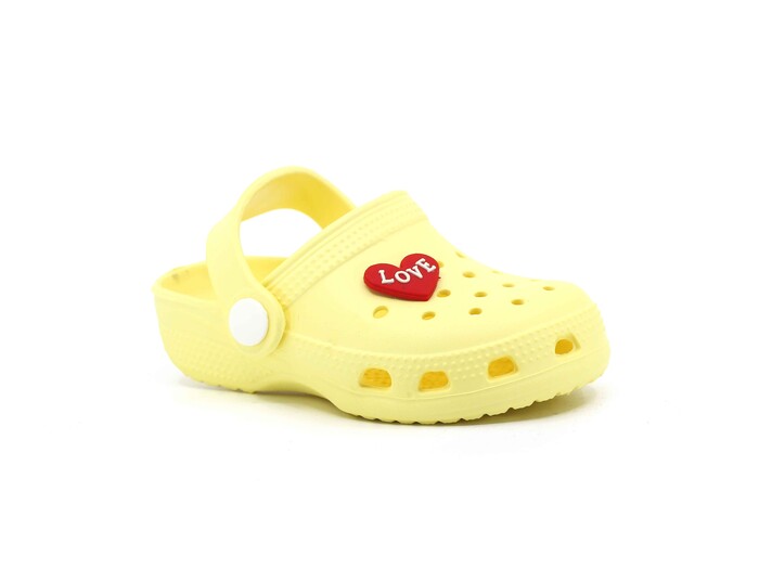 Apella Bebe E100-2 Eva Tek Etiketli (22-25) Cross Terlik Soft Sarı - Apella