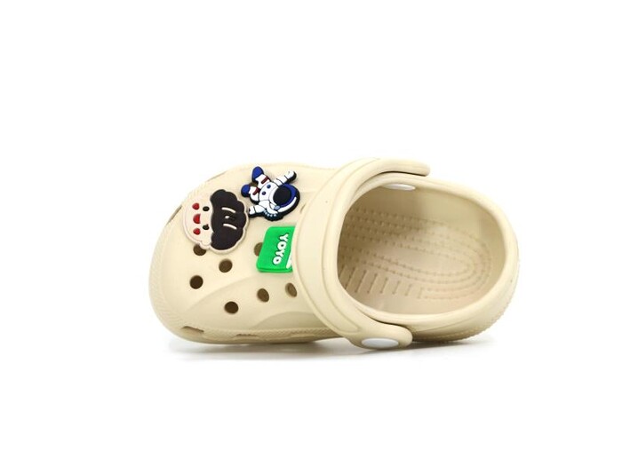 Apella Bebe E100-3 Eva Üç Etiketli Cross Terlik Bej - 2