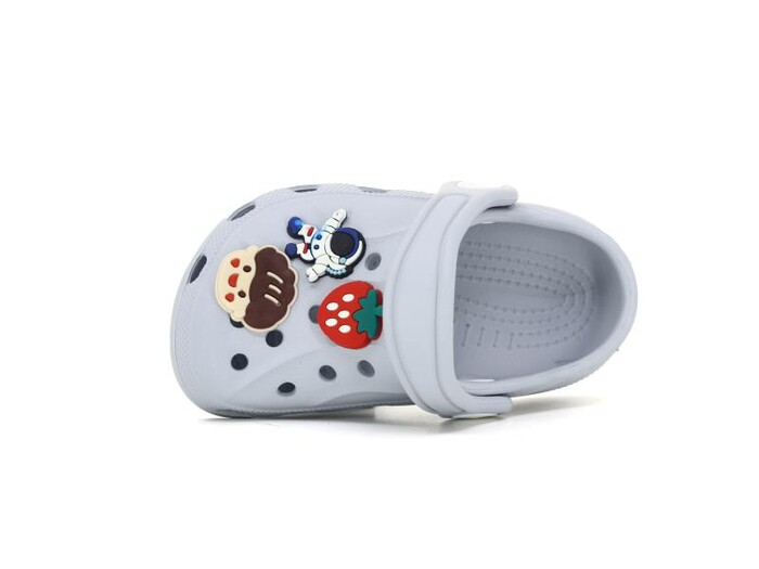 Apella Bebe E100-3 Eva Üç Etiketli Cross Terlik Buz Grisi - Apella (1)