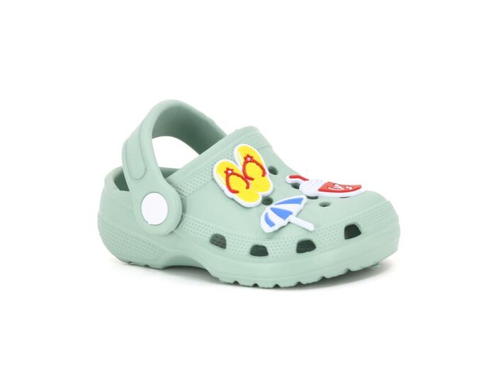 Apella Bebe E100-3 Eva Üç Etiketli Cross Terlik Çağla Yeşili - 1