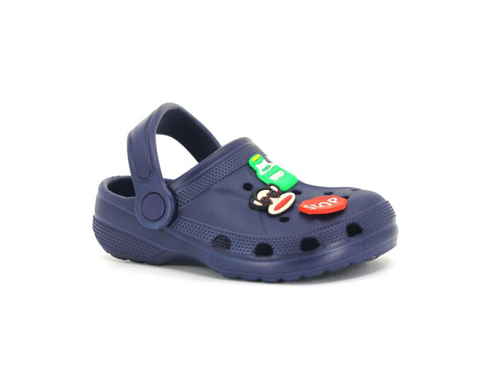 Apella Bebe E100-3 Eva Üç Etiketli Cross Terlik Lacivert - Apella