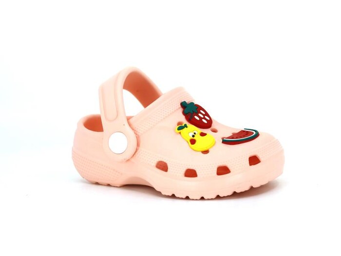 Apella Bebe E100-3 Eva Üç Etiketli Cross Terlik Pudra - 1