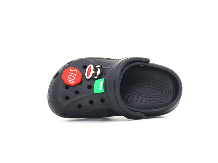 Apella Bebe E100-3 Eva Üç Etiketli Cross Terlik Siyah - 2