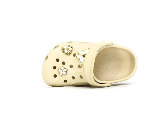 Apella Bebe E100-3 Eva Üç Etiketli Cross Terlik Taşlı Bej - 2