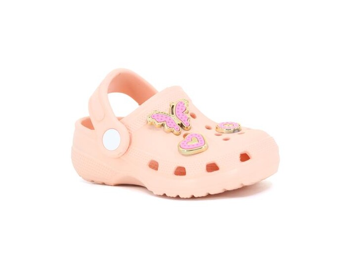 Apella Bebe E100-3 Eva Üç Etiketli Cross Terlik Taşlı Pudra - Apella