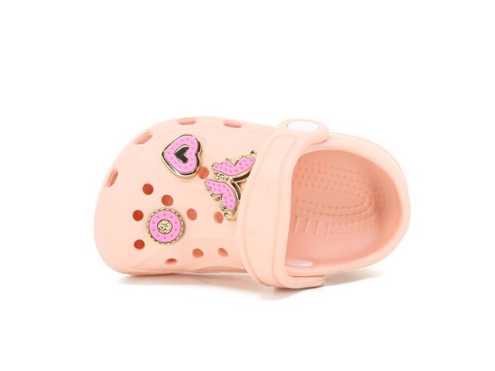 Apella Bebe E100-3 Eva Üç Etiketli Cross Terlik Taşlı Pudra - Apella (1)