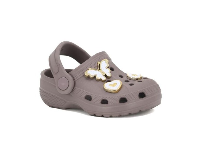 Apella Bebe E100-3 Eva Üç Etiketli Cross Terlik Vizon - 1