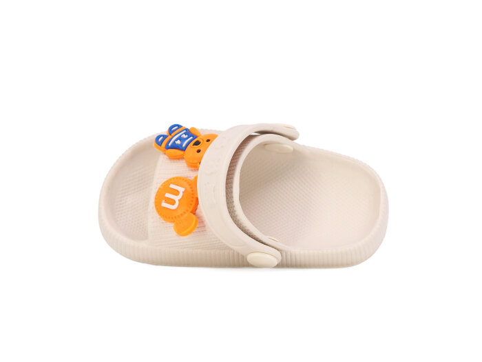 Apella Bebe E100-5 Döngülü Havlu Lux Eva Terlik Bej - Apella (1)