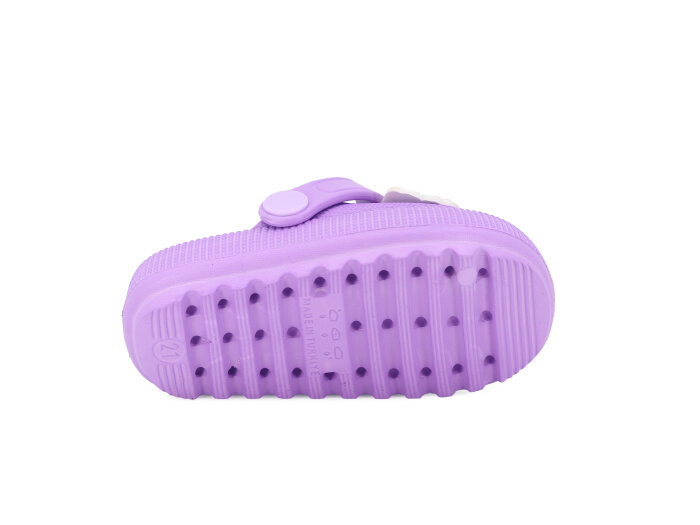 Apella Bebe E100-5 Döngülü Havlu Lux Eva Terlik Lila - 3