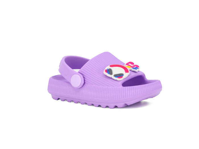 Apella Bebe E100-5 Döngülü Havlu Lux Eva Terlik Lila 