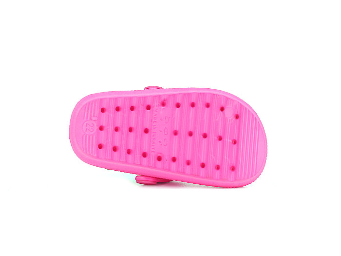 Apella Bebe E100-5 Döngülü Havlu Lux Eva Terlik Taşlı Fuşya - 3