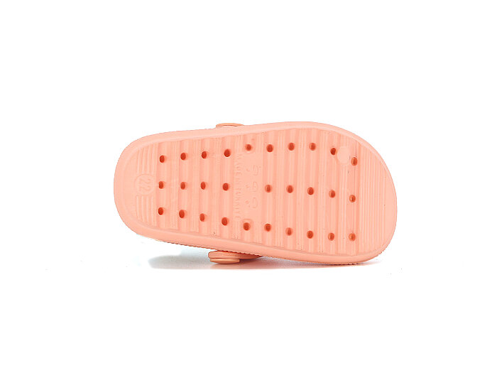 Apella Bebe E100-5 Döngülü Havlu Lux Eva Terlik Taşlı Pudra - 3