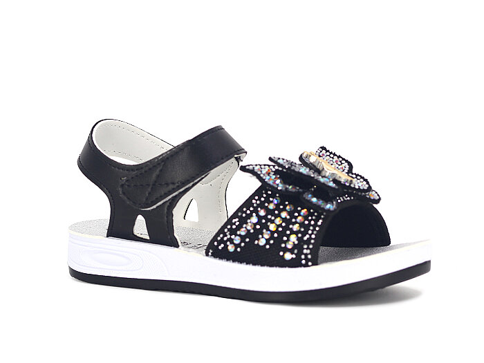 Apella Filet 320-2 Popit Sandalet Siyah - Apella