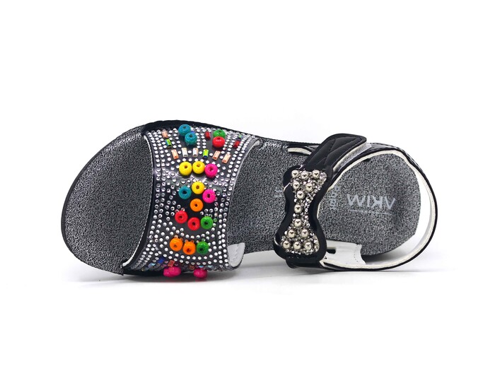 Apella Filet 323-37 Popit Sandalet Siyah - 2