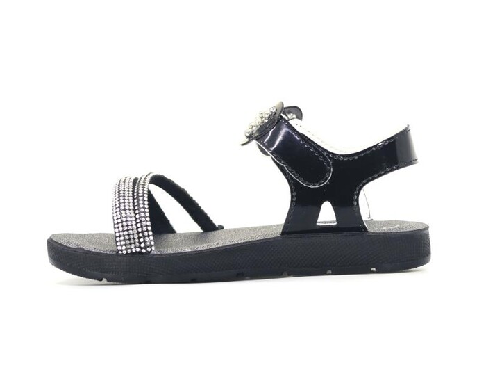 Apella Filet 323-45 Popit Sandalet Siyah - 3