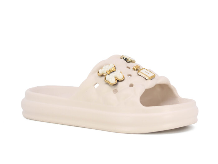 Apella Filet E300-10 Bambu Etiketli Poşetli Lux Eva Terlik Bej - 1