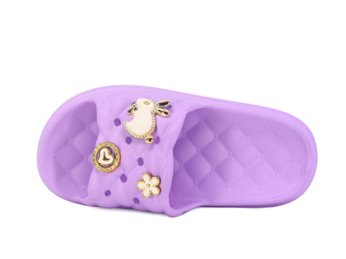 Apella Filet E300-10 Bambu Etiketli Poşetli Lux Eva Terlik Lila - 2