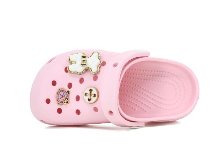 Apella Filet E300-6 Fiesta Taşlı Eva Cross Terlik Açık Pembe - Apella (1)