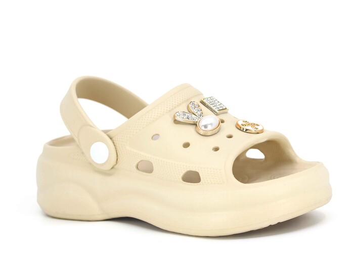 Apella Filet E300-11 Kontes Döngülü Lux Eva Terlik Bej - 1