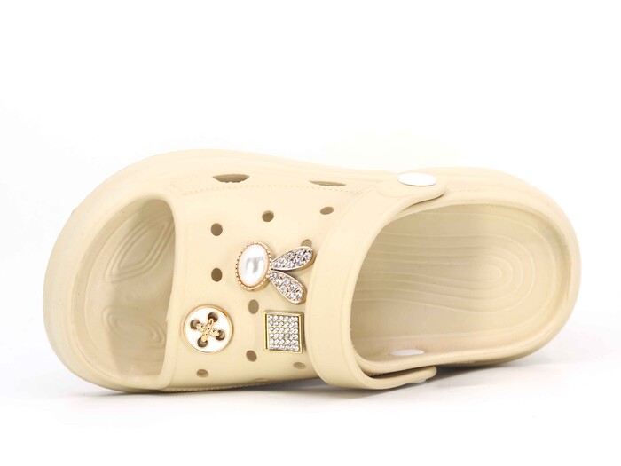 Apella Filet E300-11 Kontes Döngülü Lux Eva Terlik Bej - Apella (1)