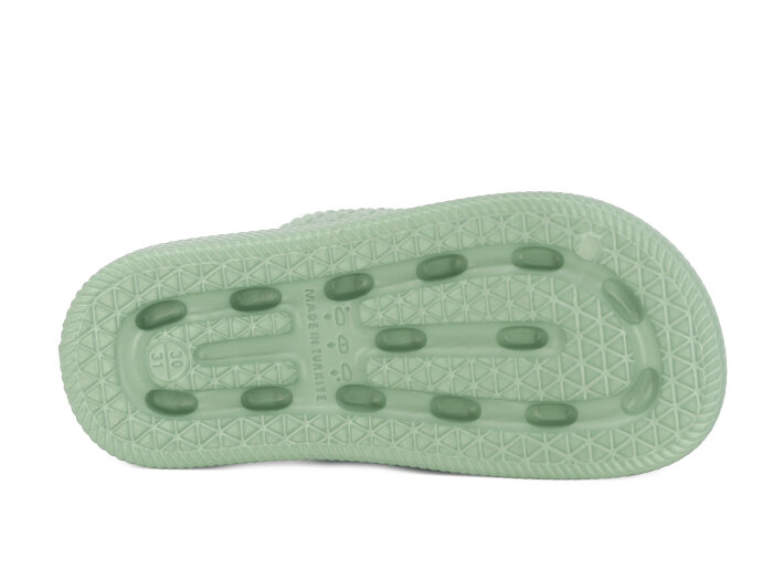 Apella Filet E300-15 Başak Örgülü Taşlı Lux Eva Terlik Taşlı Çağla Yeşili - 3