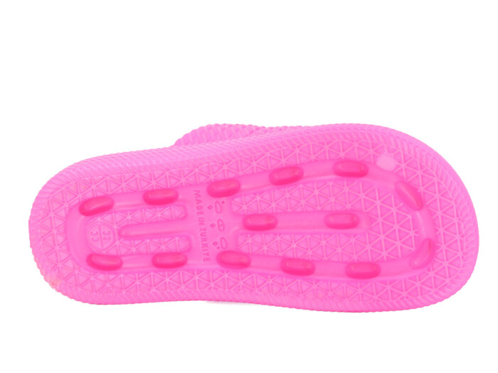 Apella Filet E300-15 Başak Örgülü Taşlı Lux Eva Terlik Taşlı Fuşya - 3