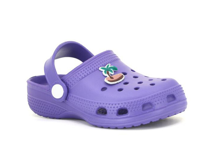 Apella Filet E300-2 Eva Tek Etiketli Cross Terlik Mor - Apella