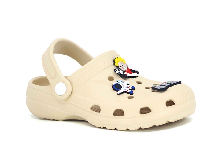 Apella Filet E300-3 Eva Üç Etiketli Cross Terlik Bej 