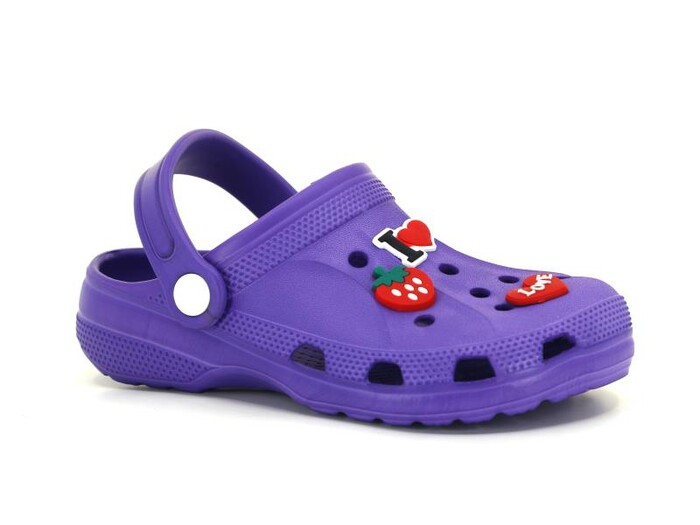 Apella Filet E300-3 Eva Üç Etiketli Cross Terlik Mor - 1