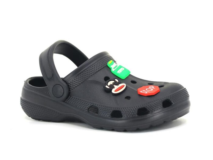 Apella Filet E300-3 Eva Üç Etiketli Cross Terlik Siyah - 1