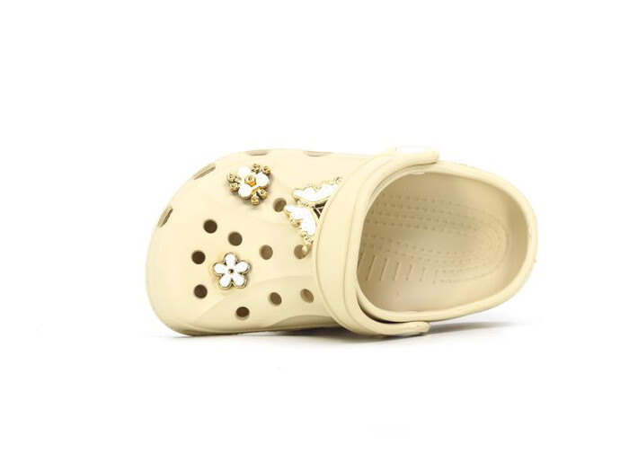 Apella Filet E300-3 Eva Üç Etiketli Cross Terlik Taşlı Bej - 2