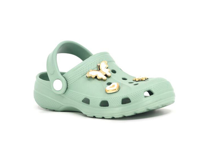 Apella Filet E300-3 Eva Üç Etiketli Cross Terlik Taşlı Çağla Yeşili 