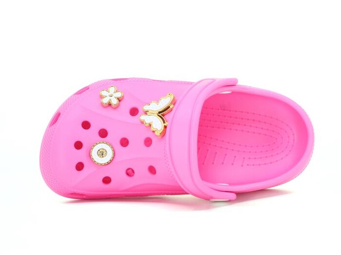 Apella Filet E300-3 Eva Üç Etiketli Cross Terlik Taşlı Fuşya - Apella (1)