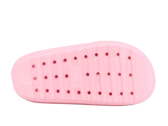 Apella Filet E300-5 Havlu Patik-Filet Üç Emojili Lux Eva Terlik Taşlı Açık Pembe - 3