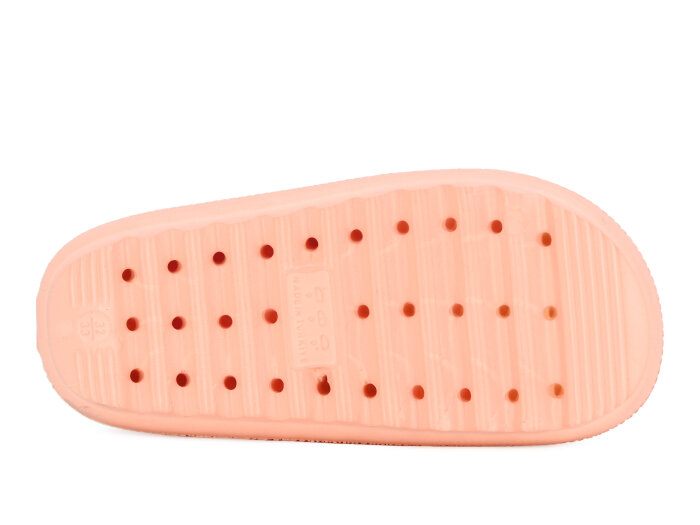 Apella Filet E300-5 Havlu Patik-Filet Üç Emojili Lux Eva Terlik Taşlı Pudra - 3